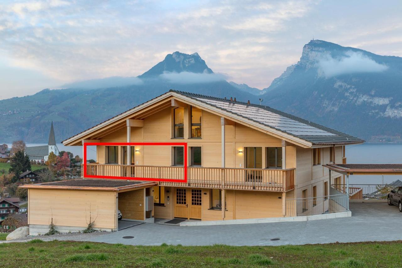 Niesen Lägenhet Spiez Exteriör bild
