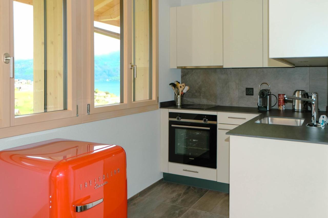 Niesen Lägenhet Spiez Exteriör bild